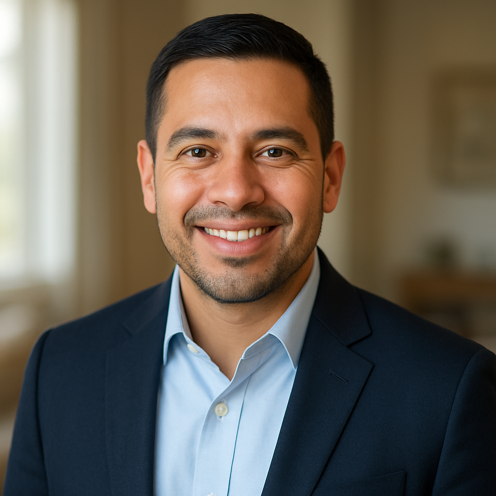 Portrait of Luis Caicedo, mortgage loan consultant